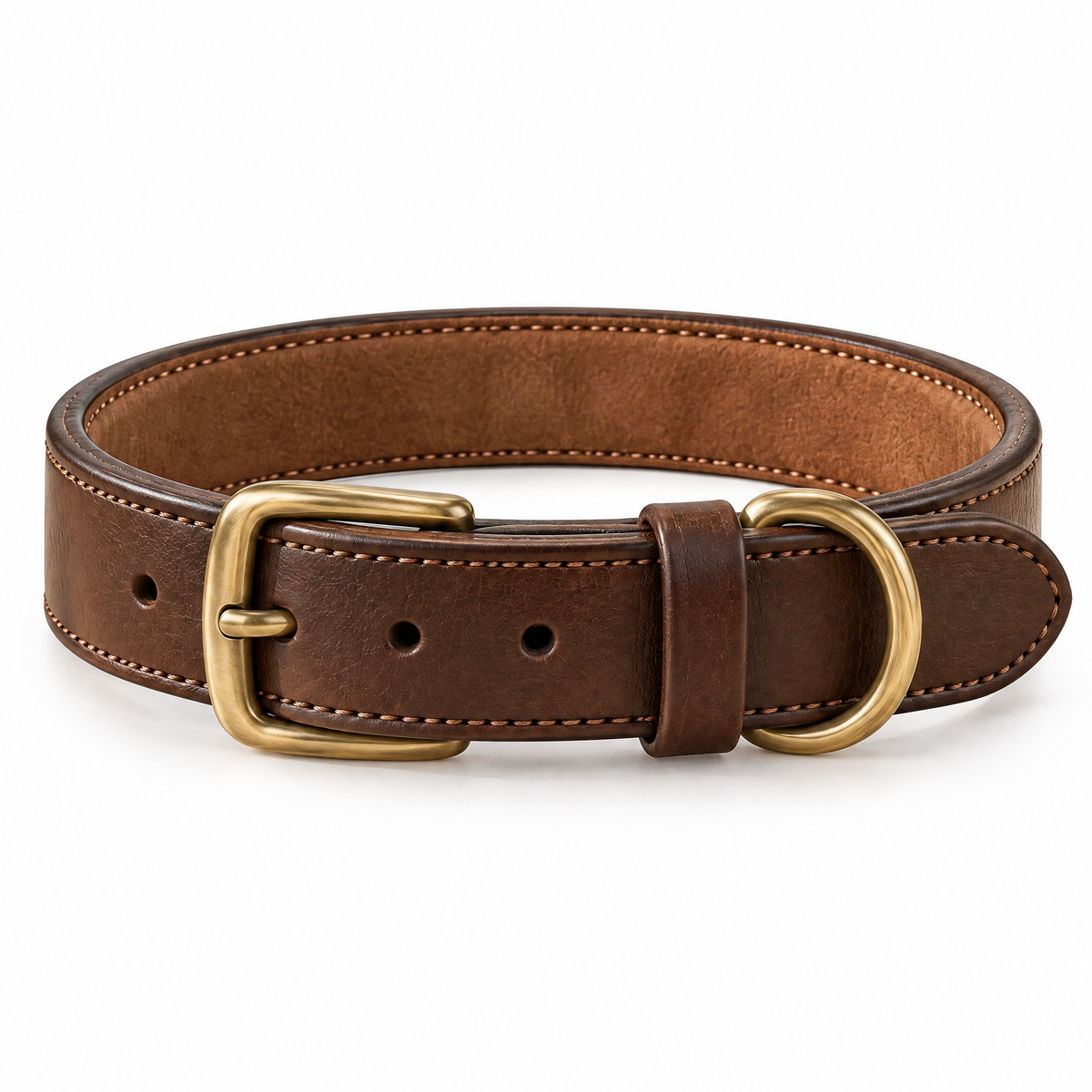 Avenmorne™ Classic Leather Dog Collar