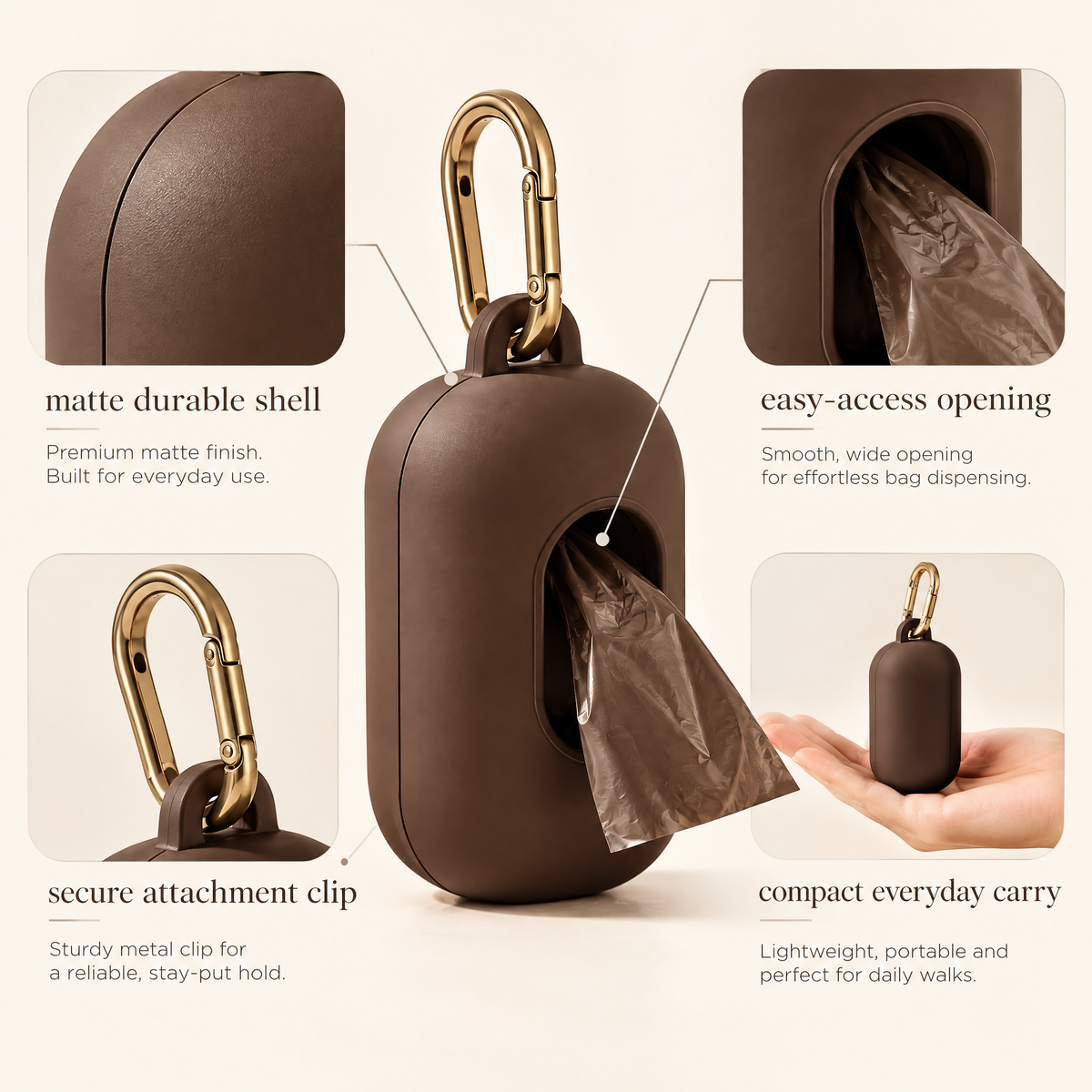Avenmorne™ Portable Dog Waste Bag Dispenser