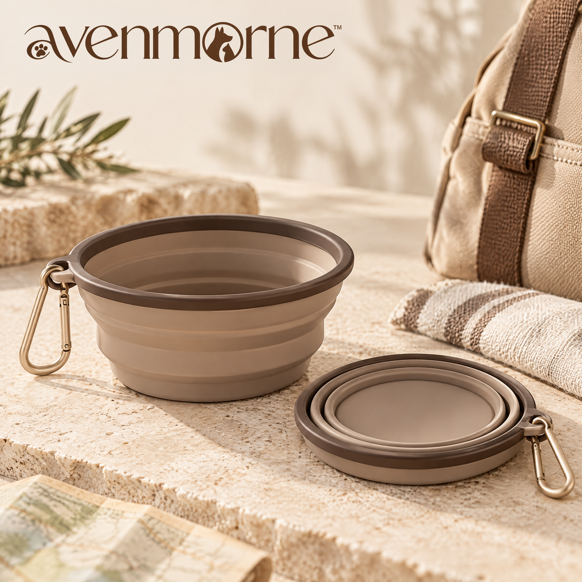 Avenmorne™ Collapsible Travel Pet Bowl