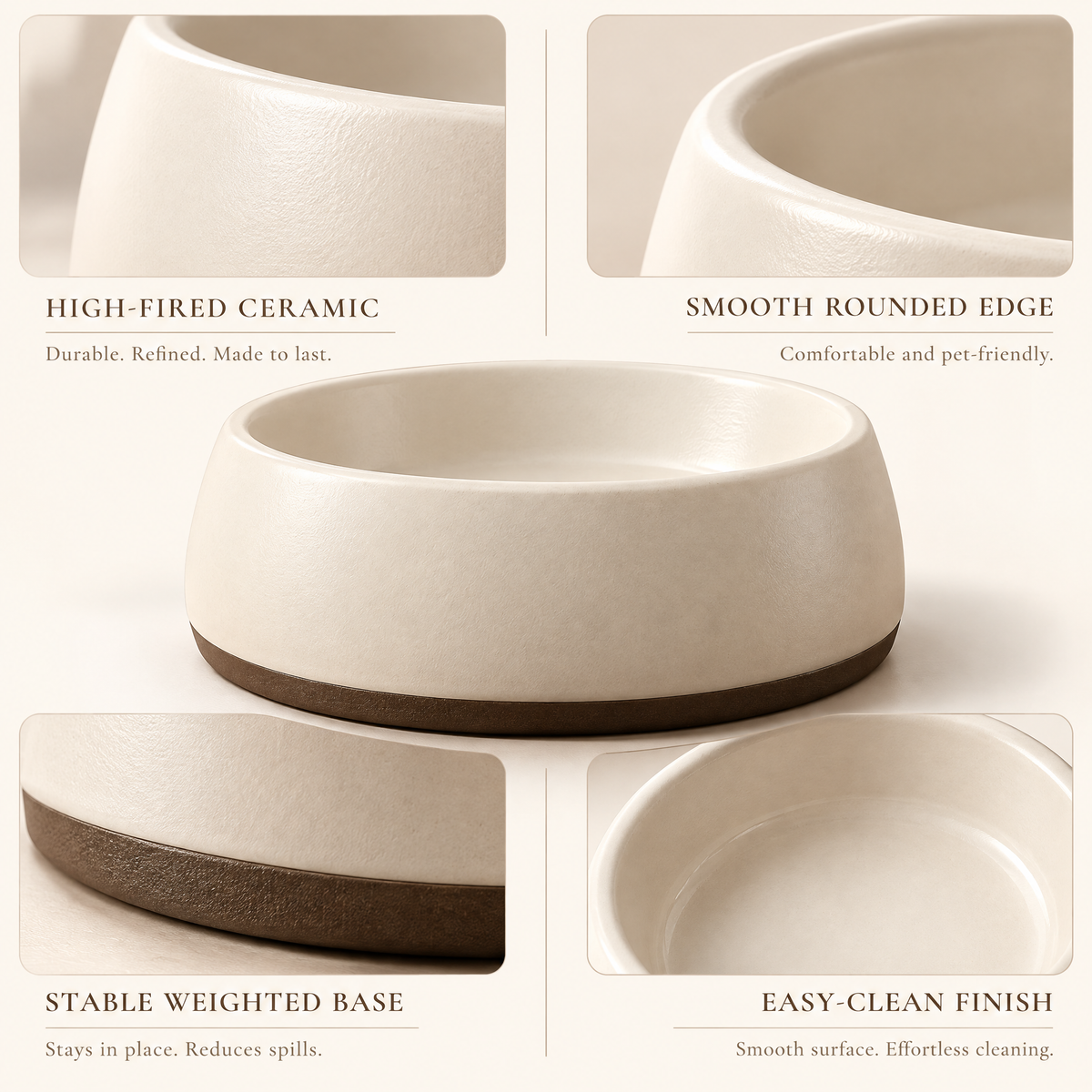 Avenmorne™ Modern Ceramic Pet Bowl