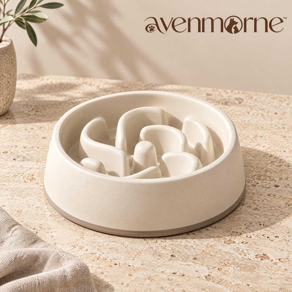 Avenmorne™ Slow Feeder Pet Bowl