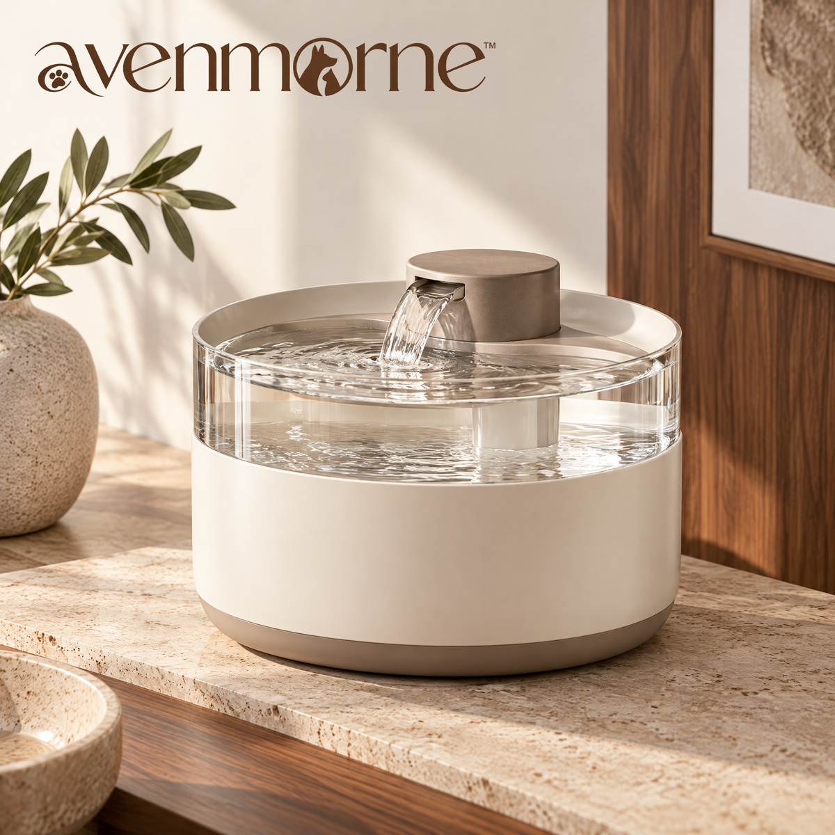Avenmorne™ Flowing Pet Water Fountain