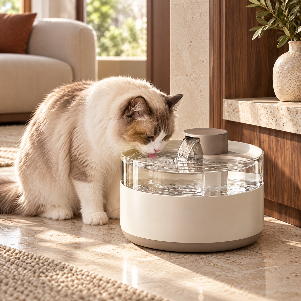 Avenmorne™ Flowing Pet Water Fountain