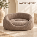 Avenmorne™ Plush Donut Pet Bed