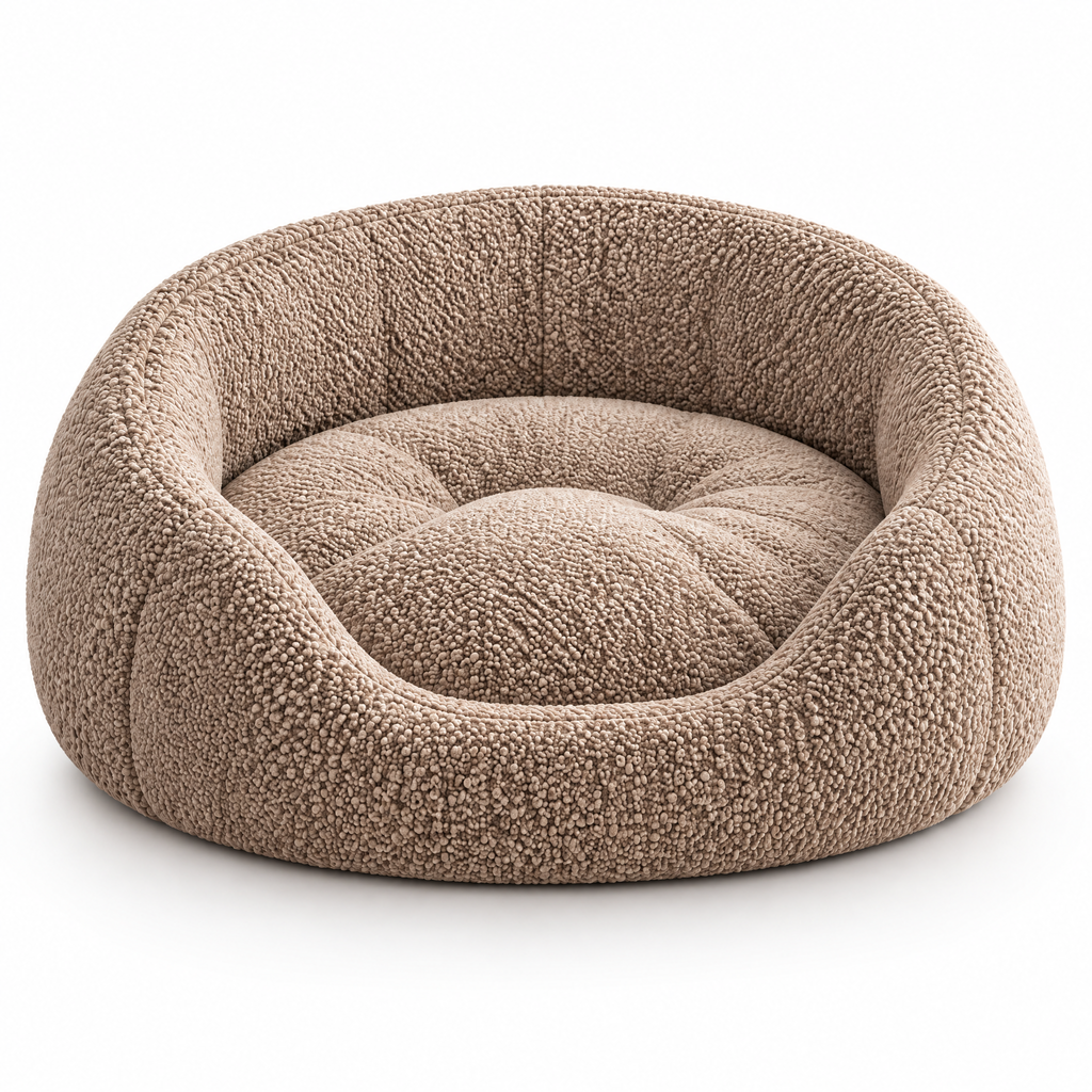 Avenmorne™ Plush Donut Pet Bed