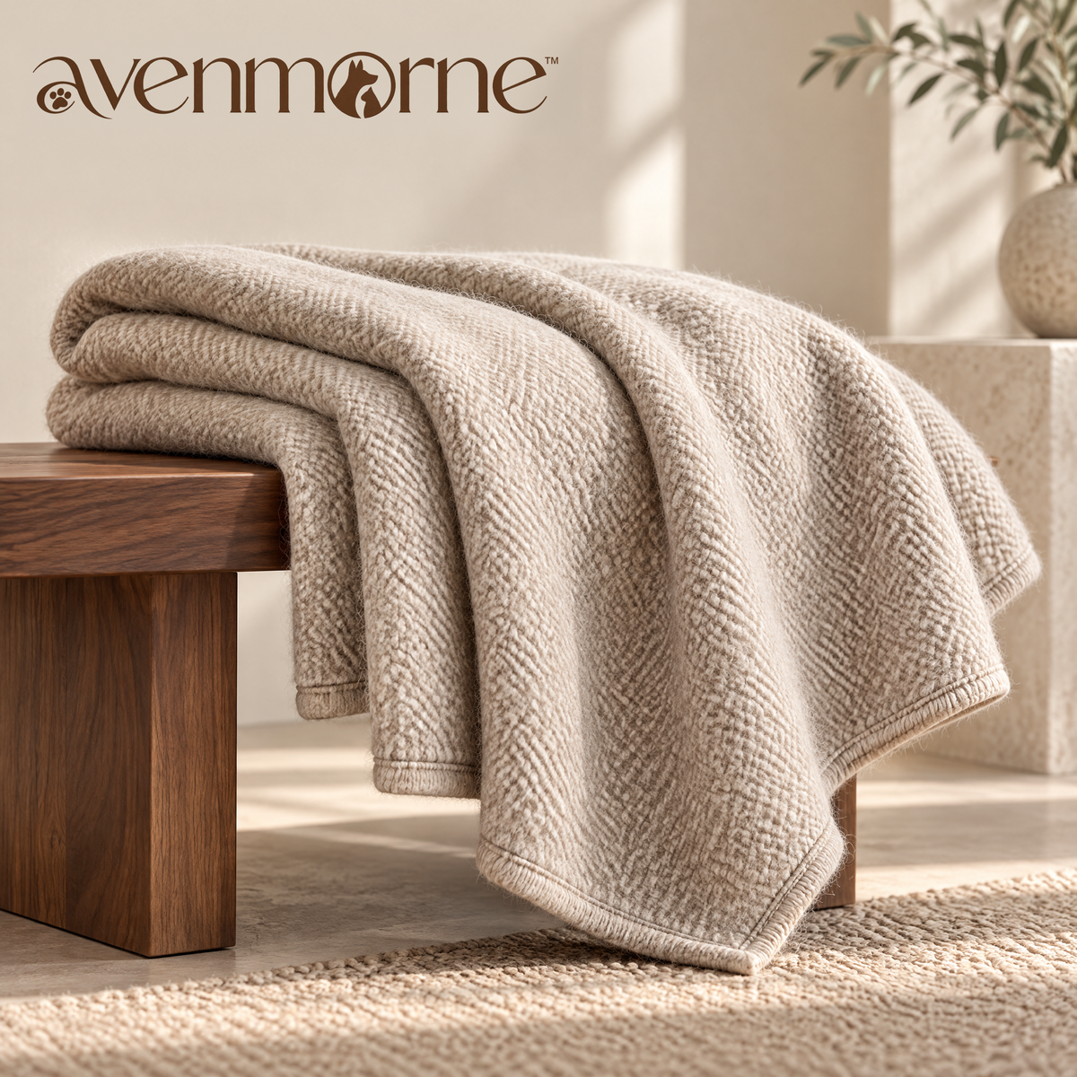 Avenmorne™ Soft Woven Pet Blanket