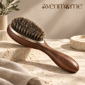 Avenmorne™ Natural Bristle Pet Grooming Brush